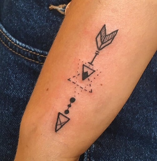 Alchemy Arrow Tattoos