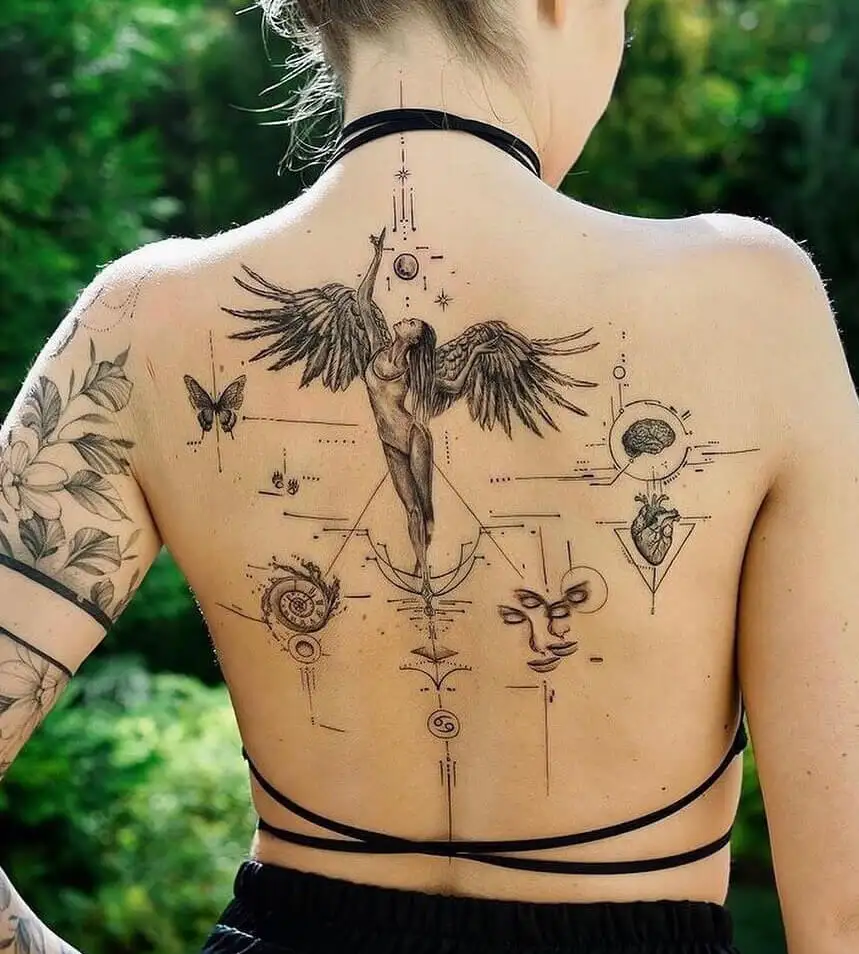 Angel Tattoo artwork