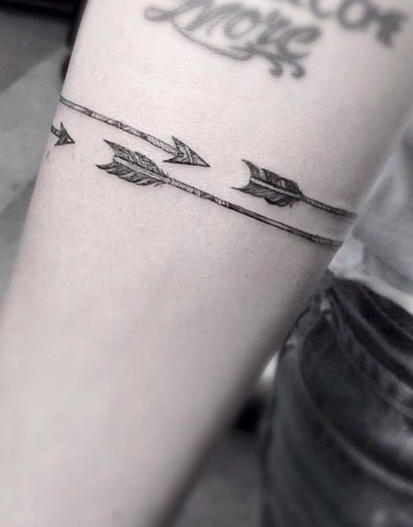 Arrow Arm Band Ink