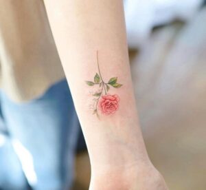 Beautiful Blooming Flower Tattoo Design