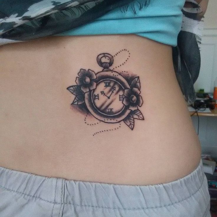 Circular Stamp Tattoo for Girls