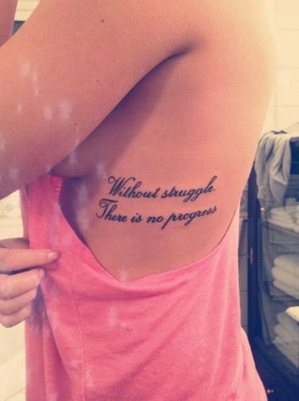 Positive Quotes tattoos for Men & Women