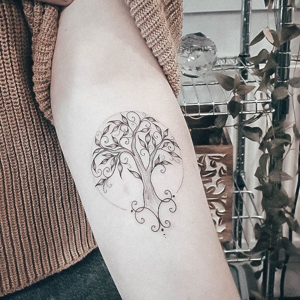 The Bodhi Tree Tattoo