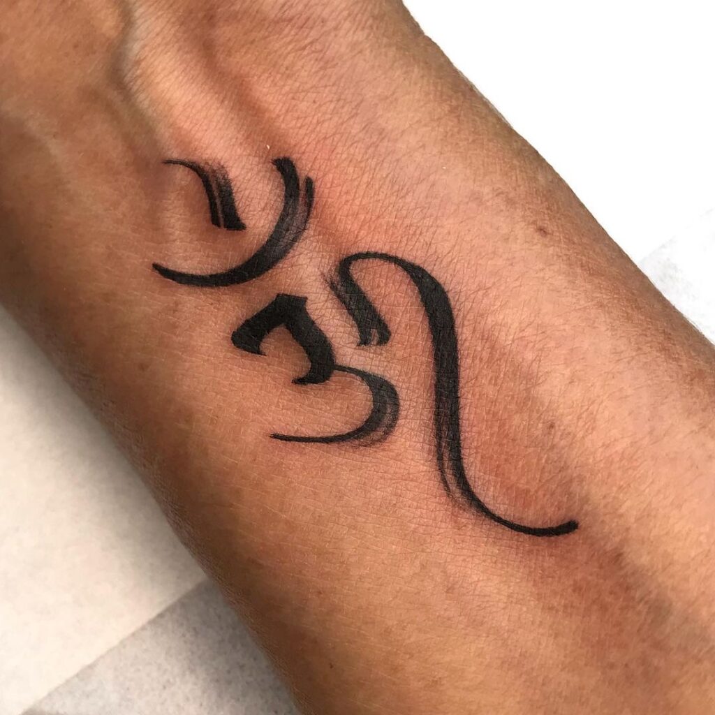 The OM Tattoo Design