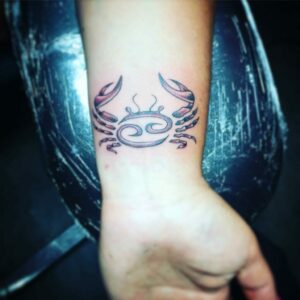 Zodiac Cancer Tattoo Design